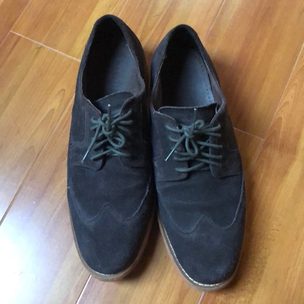 Cole Haan suede leather oxfords shoes size 9